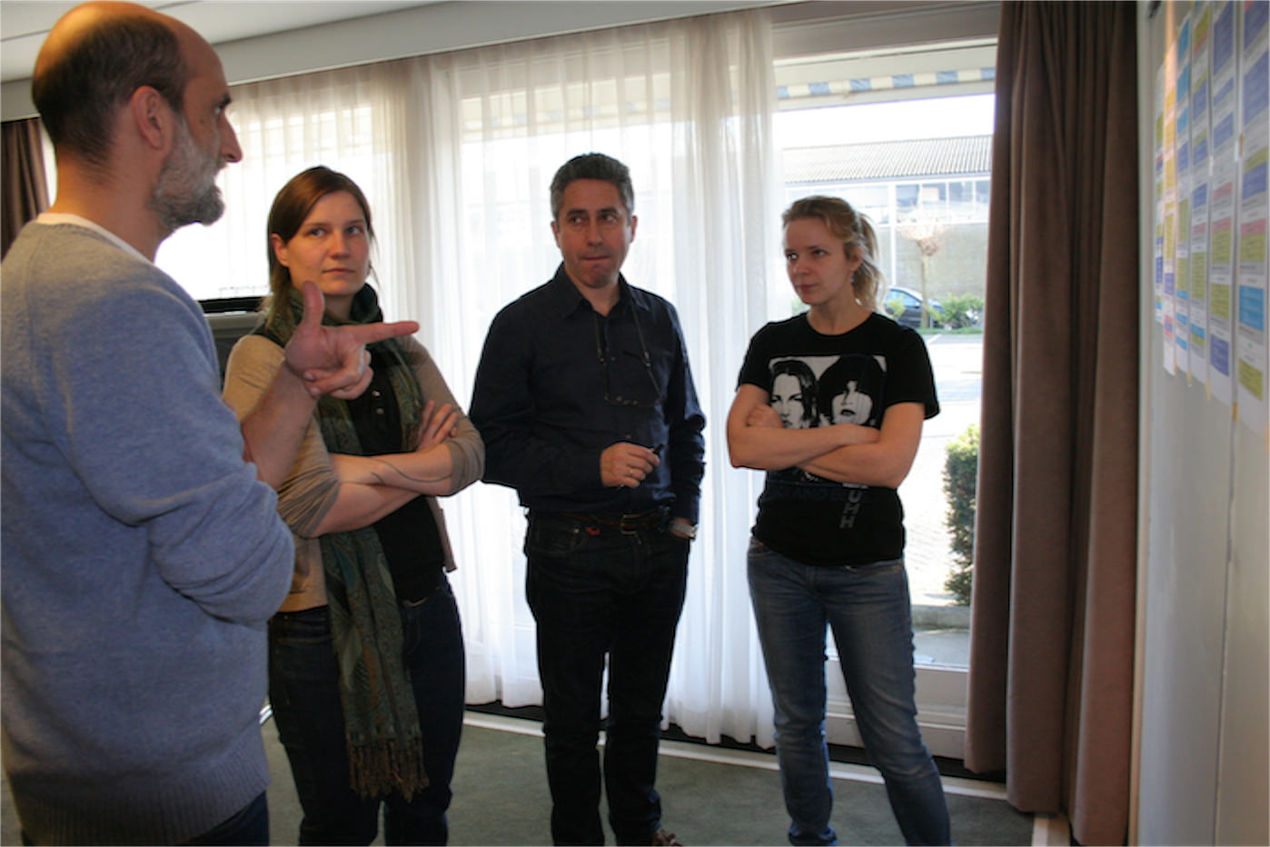 PV16 Javier Arriaga, Fee Buck, Eduardo Carneros and Salme Riine-Uibo